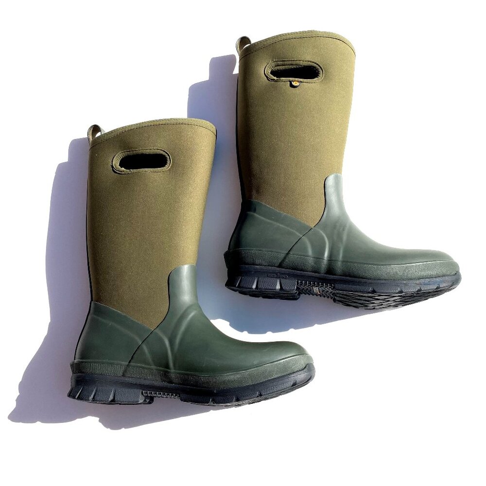 Bogs “Crandall” Tall waterproof boots dark green women’s size 10 / Eur 41. NWT.